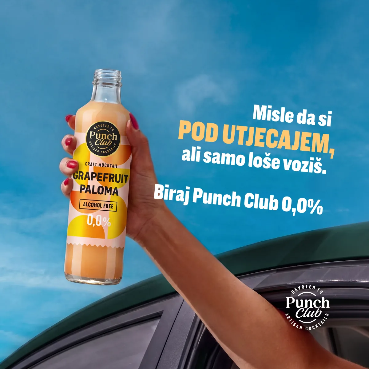 Loše voziš — Grapefruit Paloma 0,0% kampanja