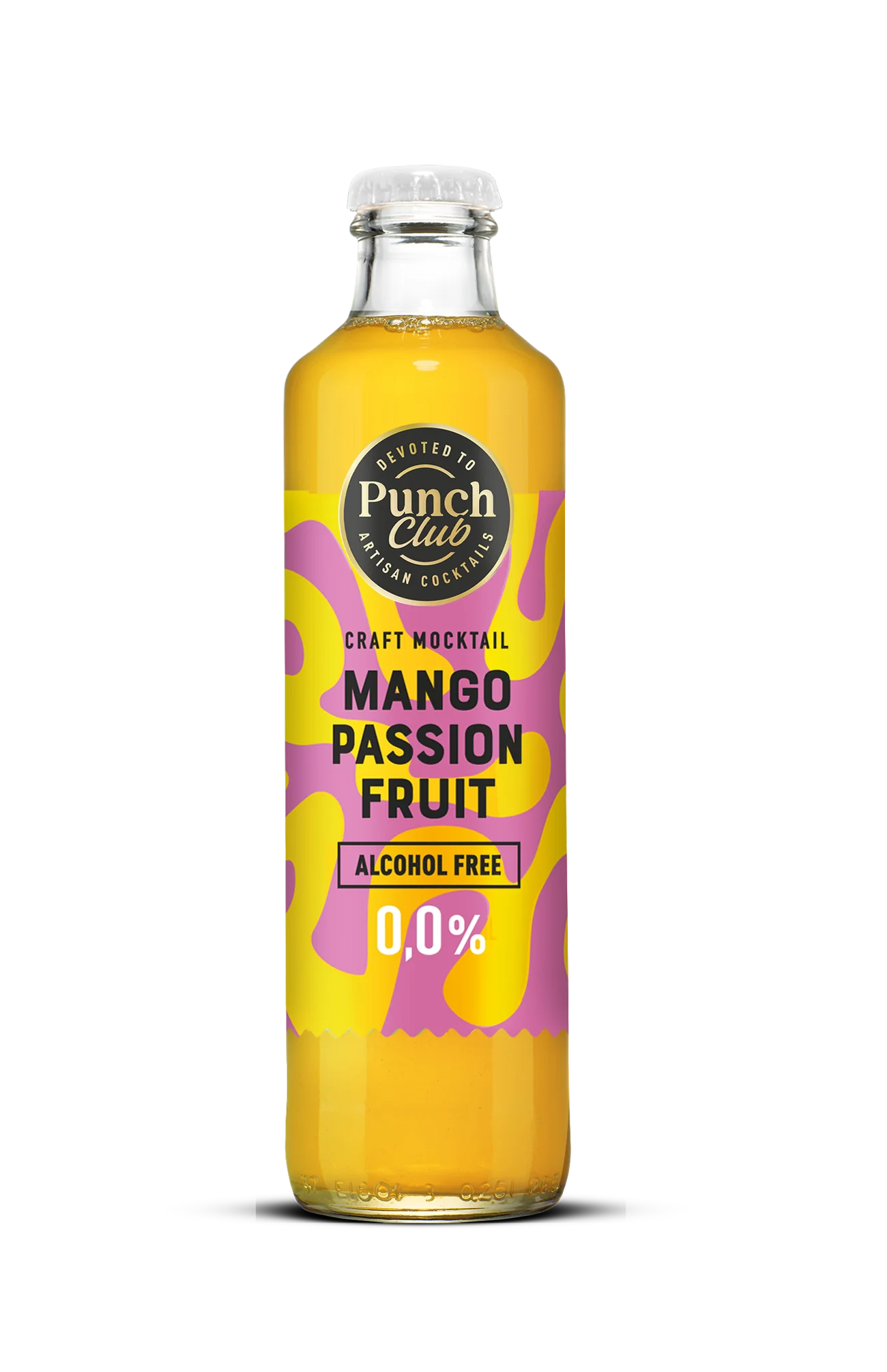 Punch Club Mango Passionfruit 0,0% — staklena boca 0,25 L