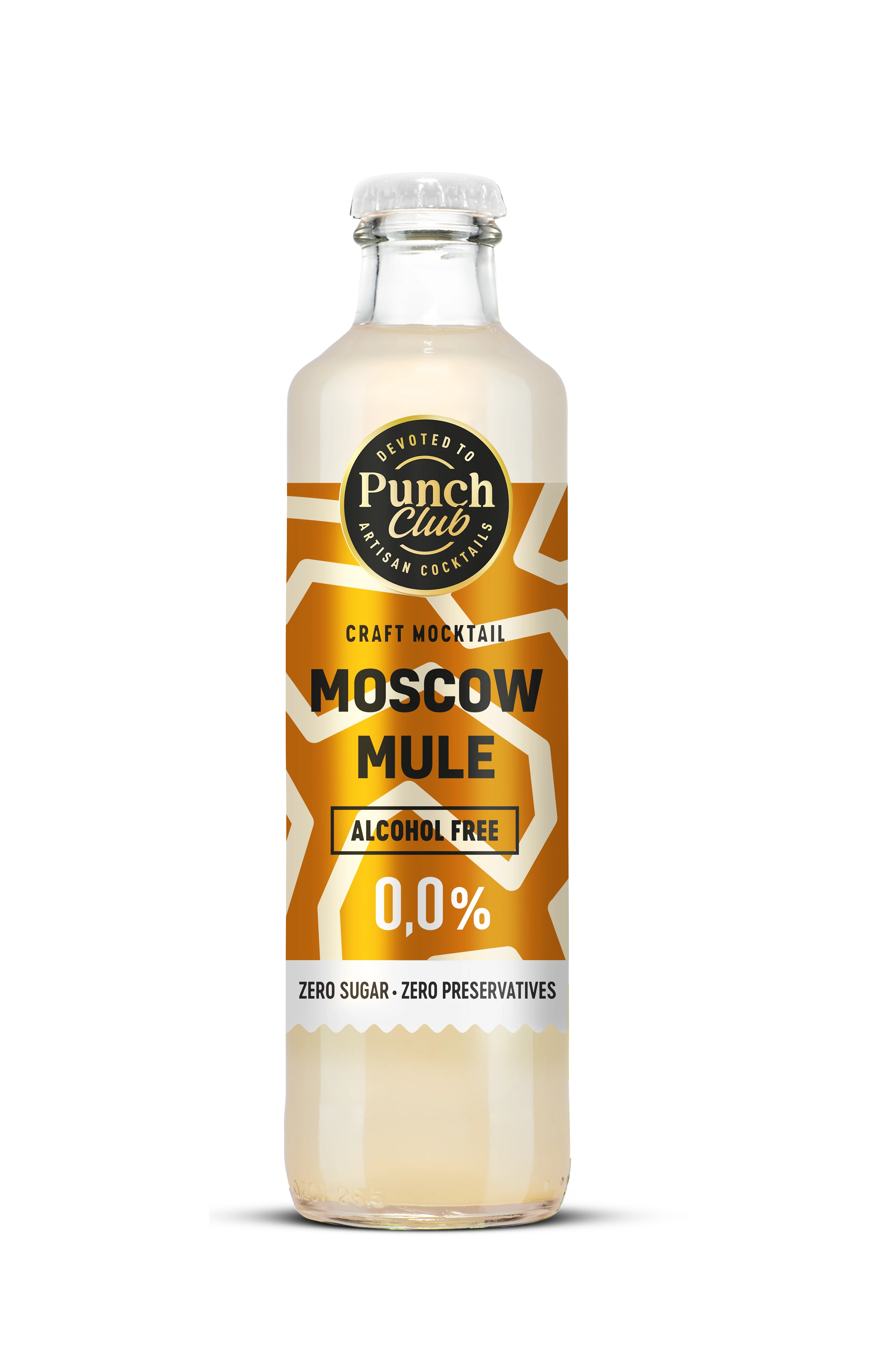Punch Club Moscow Mule 0,0% — staklena boca 0,25 L